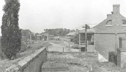 Early 20th century view of Fort Washington (NPS photo)